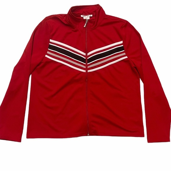 K.Jordan Red Track Jacket Size XL - Picture 1 of 9